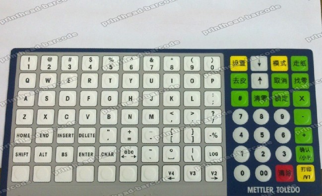 Keypad for Mettler Toledo Bcom New - Click Image to Close